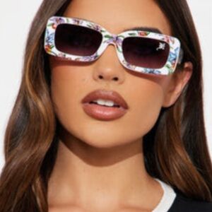 Ed Hardy Floral Sunglasses